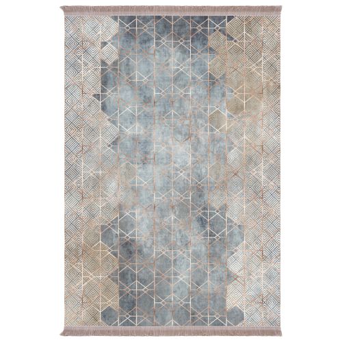 ΧΑΛΙ ΣΑΛΟΝΙΟΥ ΜΕ ΚΡΟΣΙΑ JOSIANE ΠΟΛΥΧΡΩΜΟ HM7677.49 120X170 εκ.