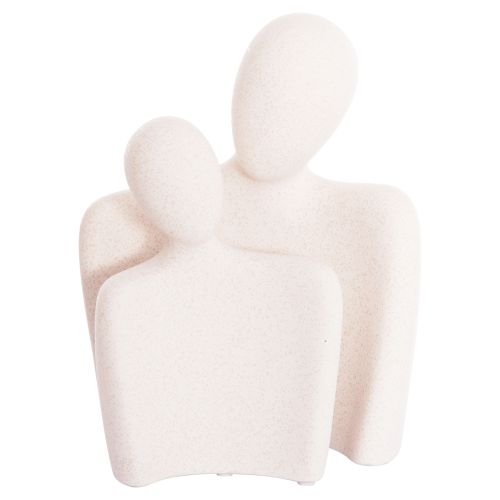 ΕΠΙΤΡΑΠΕΖΙΟ ΚΕΡΑΜΙΚΟ ΔΙΑΚΟΣΜΗΤΙΚΟ 2ΤΜΧ HUMANS HM4617 ΥΠΟΛΕΥΚΟ ΚΡΥΣΤΑΛΛΙΚΟ