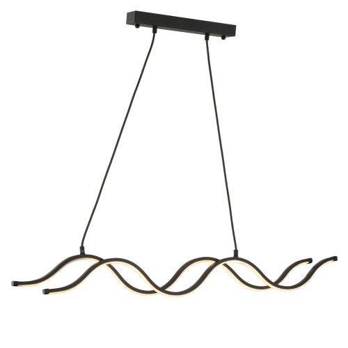 ΦΩΤΙΣΤΙΚΟ ΟΡΟΦΗΣ 2ΦΩΤΟ ΜΑΥΡΟ LED HM7389.01 30x107 εκ.