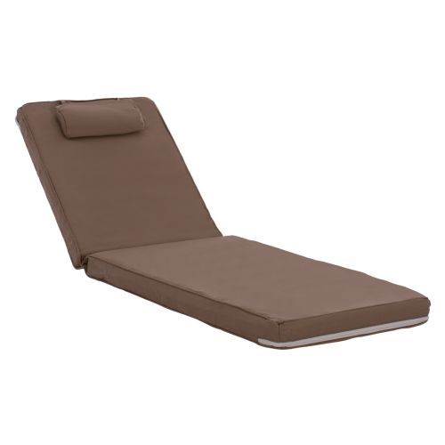 ΜΑΞΙΛΑΡΙ ΞΑΠΛΩΣΤΡΑΣ TEXTILENE 600gr/m2 2X1 SIFNOΜΑΥΡΟ HM11237.05T 194x70x11 εκ.