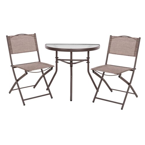 ΣΕΤ ΕΞ.ΧΩΡΟΥ 3ΤΜΧ LIMAG HM21040 ΤΡΑΠΕΖΙ ΗΜΙΚΥΚΛΙΚΟ & 2 ΠΤΥΣΣΟΜΕΝΕΣ ΚΑΡΕΚΛΕΣ ΚΑΦΕ