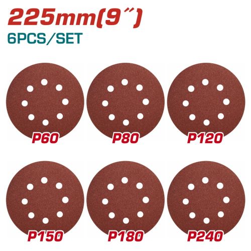 TOTAL ΣΕΤ ΓΥΑΛΟΧΑΡΤΑ 6ΤΕΜ ΓΙΑ TWS10501 (TAC732251)