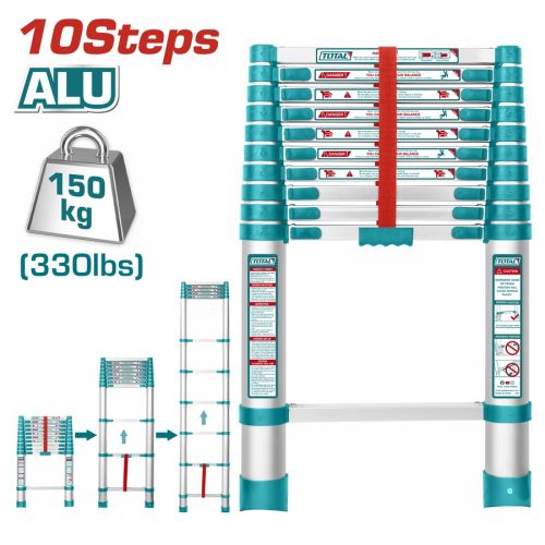 TOTAL ΣΚΑΛΑ ΑΛΟΥΜ. ΠΤΥΣΣΟΜΕΝΗ 10 ΣΚΑΛΟΠΑΤΙΑ (THLAD08101)