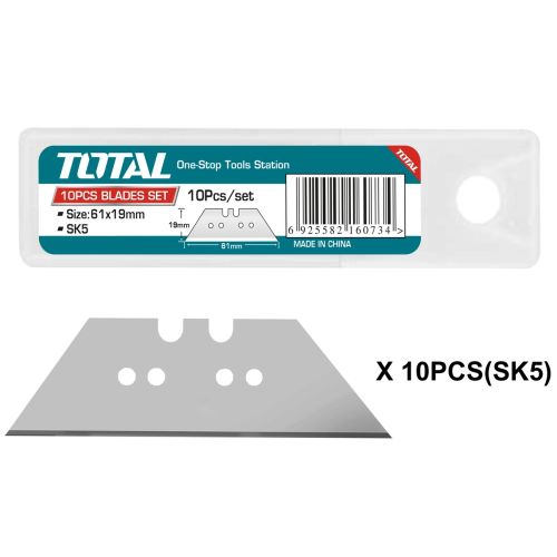 TOTAL ΑΝΤΑΛΛΑΚΤΙΚΗ ΛΕΠΙΔΑ 19mm 10ΤΕΜ (THT519611)