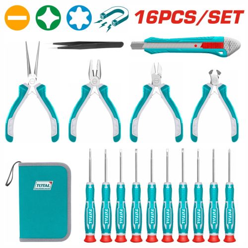 TOTAL ΚΑΣΕΤΙΝΑ ΕΡΓΑΛΕΙΩΝ ΗΛΕΚΤΡΟΝΙΚΩΝ 16ΤΕΜ (TKTTSK0162)