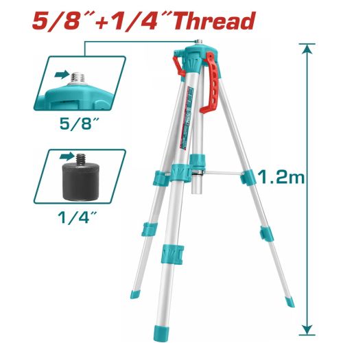 TOTAL ΤΡΙΠΟΔΑΣ ΑΛΟΥΜΙΝΙΟΥ 1.20m (TLLT01152)