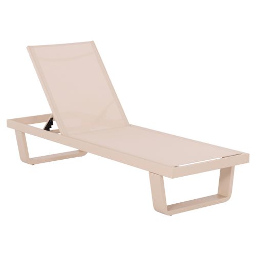 ΞΑΠΛΩΣΤΡΑ ΑΛΟΥΜΙΝΙΟΥ ΜΕ ΥΦΑΣΜΑ TESLIN RICKON HM6292.01 ΣΕ ΓΚΡΙ 198x61,5x97Υεκ.